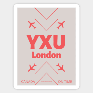 YXU London airport Canada 4102021 Magnet